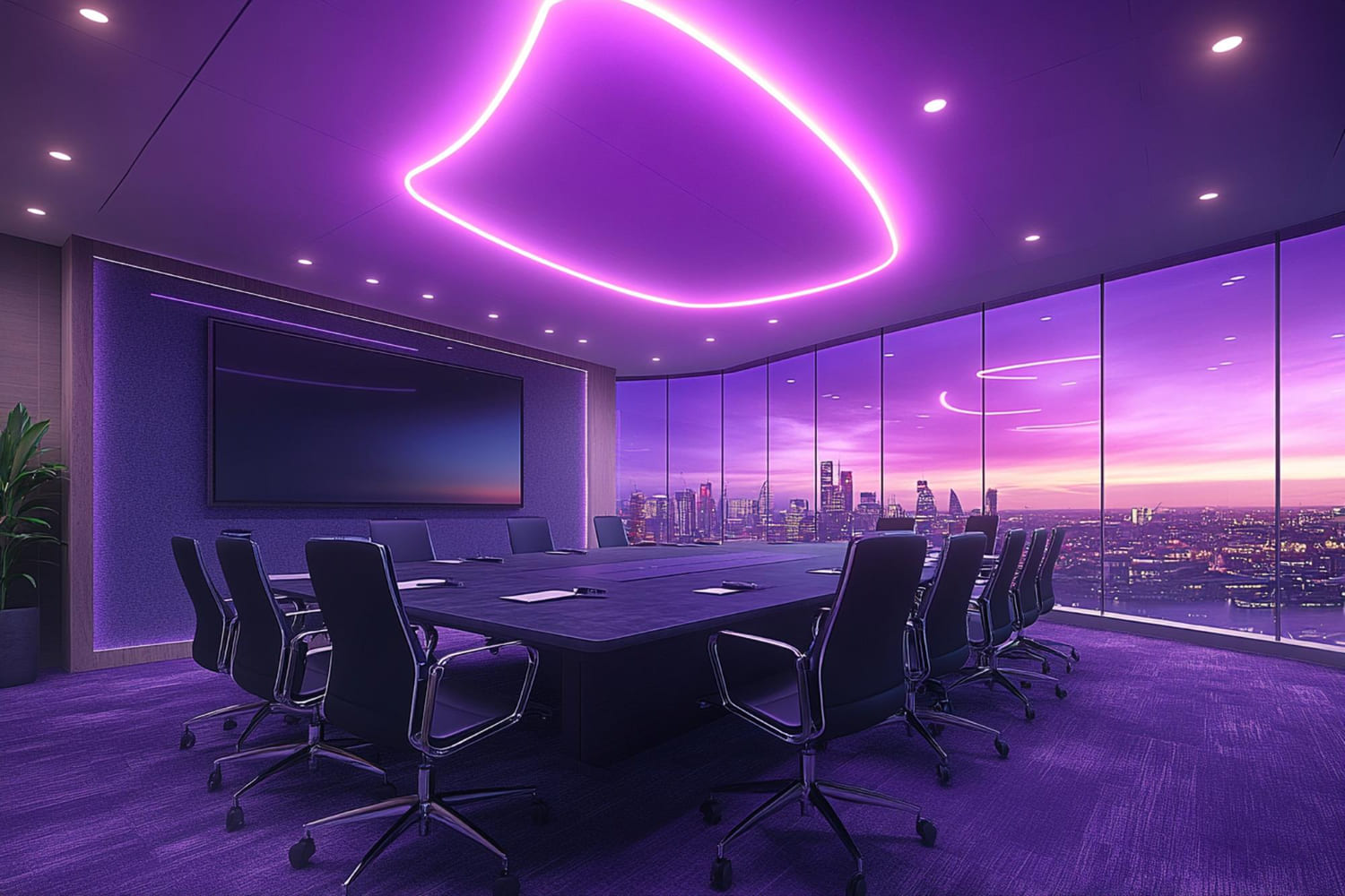 Bilik Mesyuarat yang Rapi